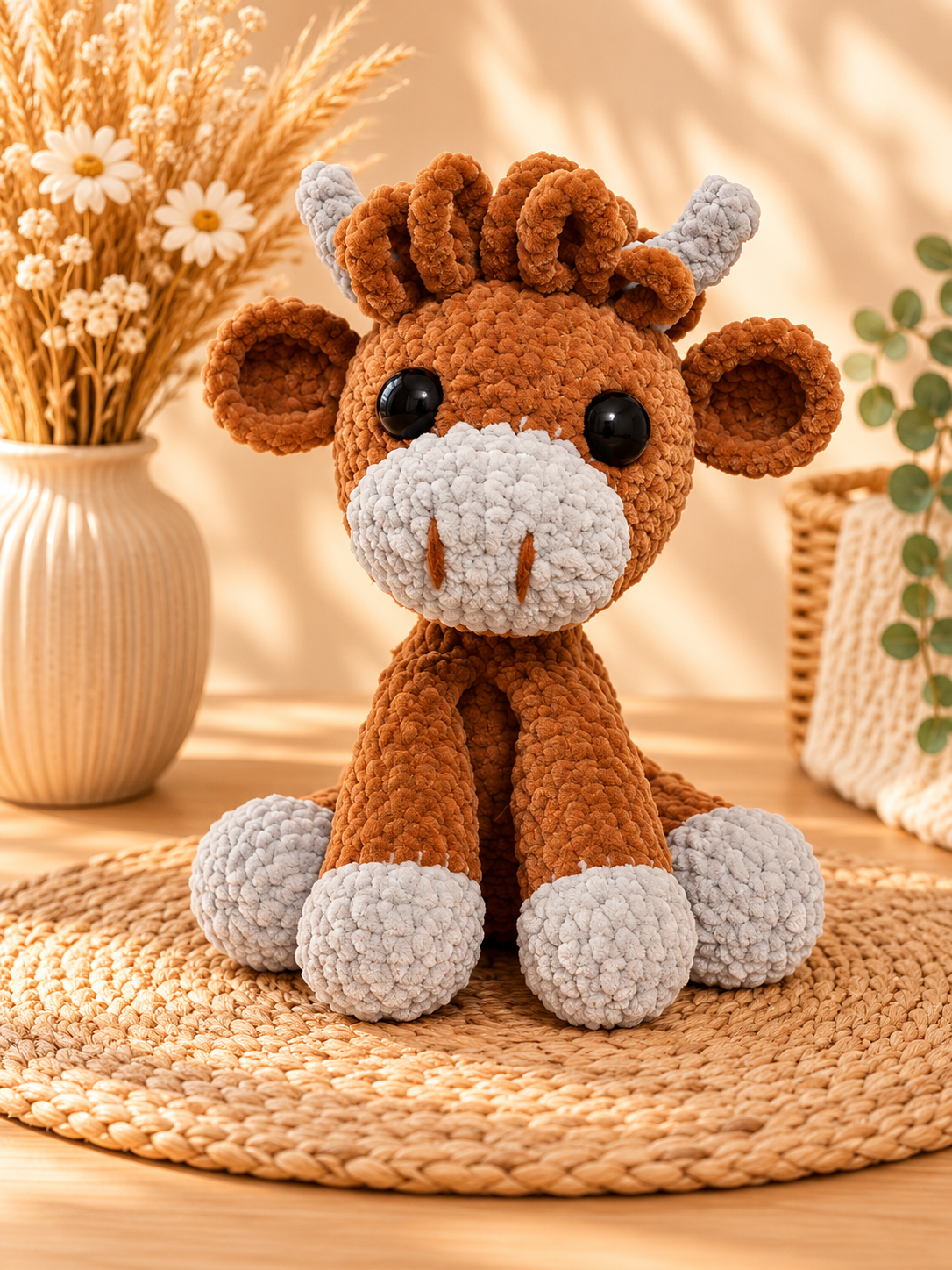 Gehäkelte Kuscheltiere