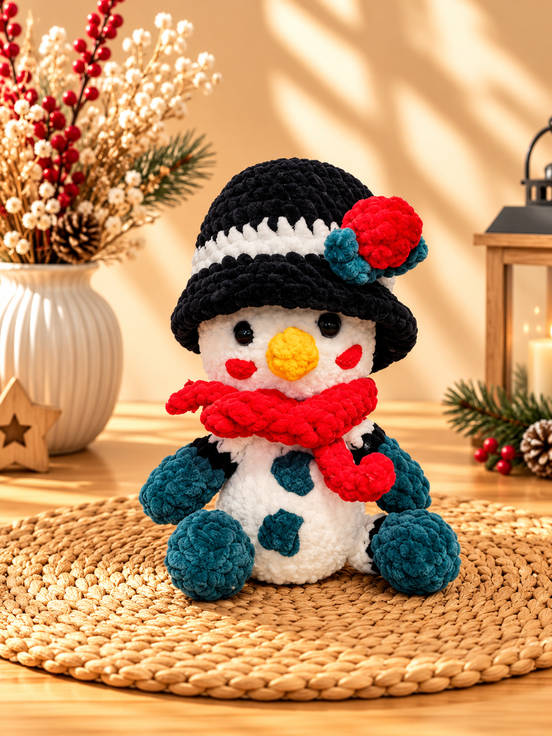 Zuckersüßer Schneemann