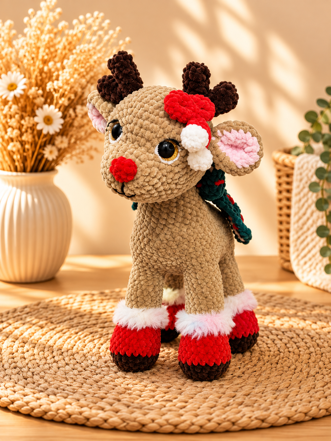 Weihnachts Rentier Rudolph