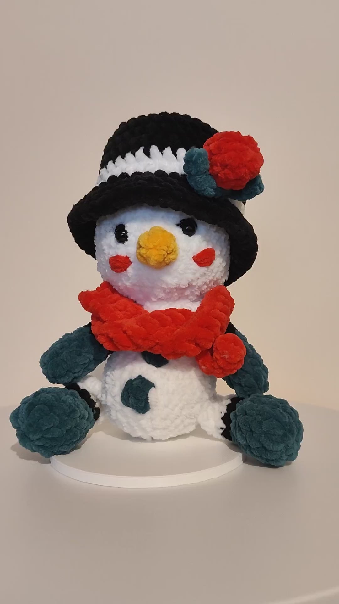Zuckersüßer Schneemann