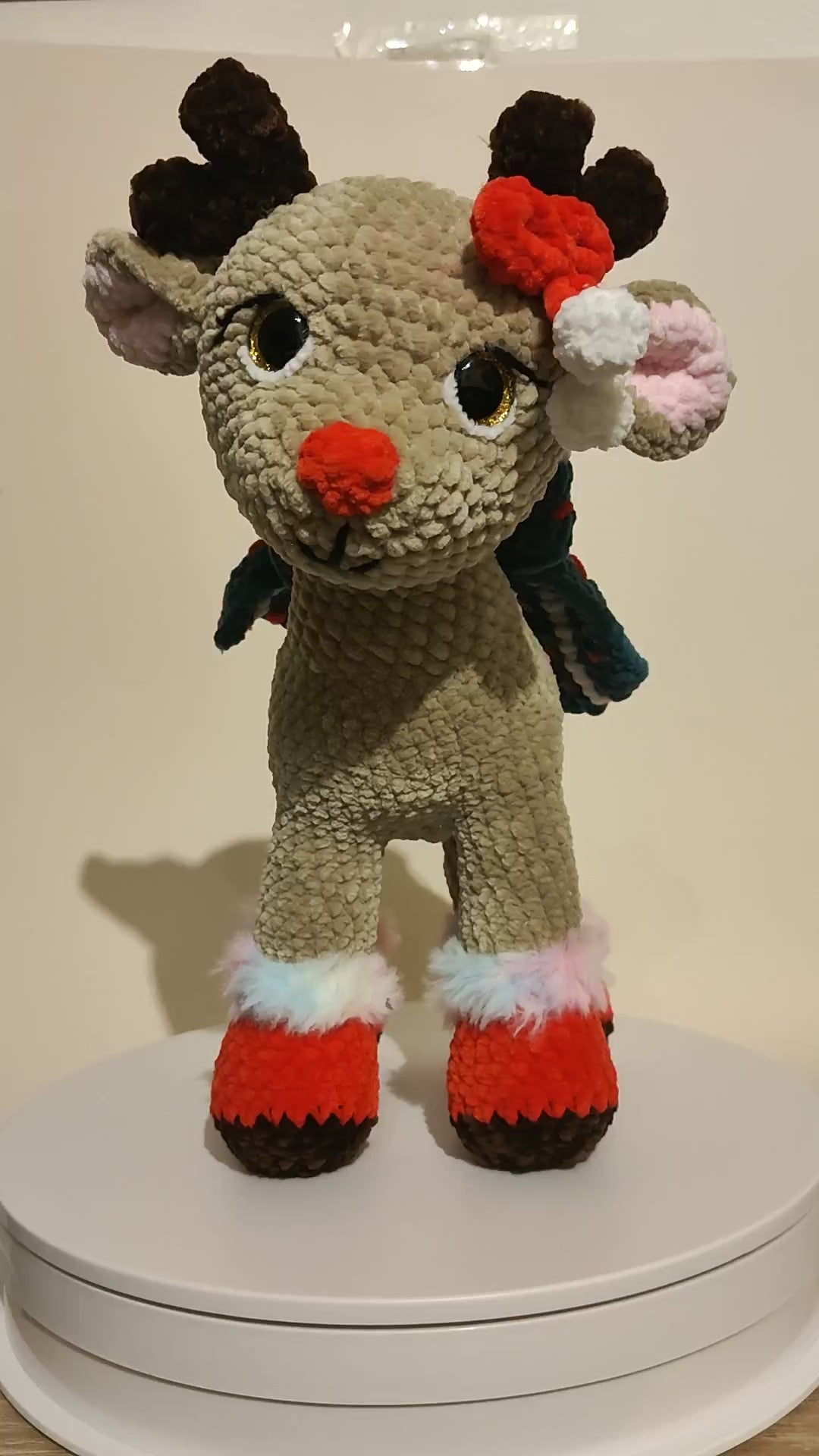 Weihnachts Rentier Rudolph